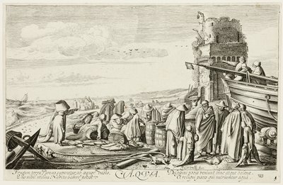Vand, planche tre fra De fire elementer af Jan van de Velde II