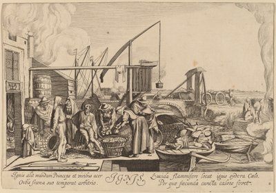 Brand af Jan van de Velde II after Willem Buytewech