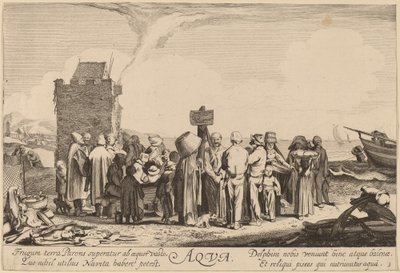 Vand af Jan van de Velde II after Willem Buytewech