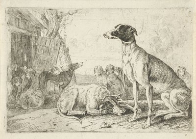 hundegård Dyr (serietitel) Zoographiam (serietitel) af Jan van den Hecke