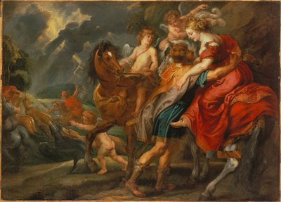 Dido ja Aeneas af Jan van den Hoecke