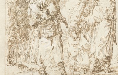Gruppe Roma af Jan van der Venne (attributed to)