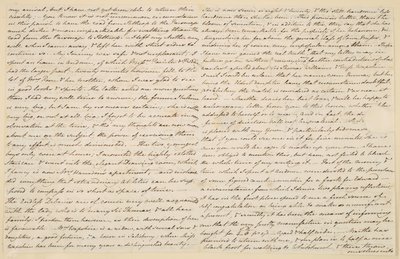 Brev fra Jane Austen til hendes søster Cassandra, 30. november 1800 (papir) af Jane Austen