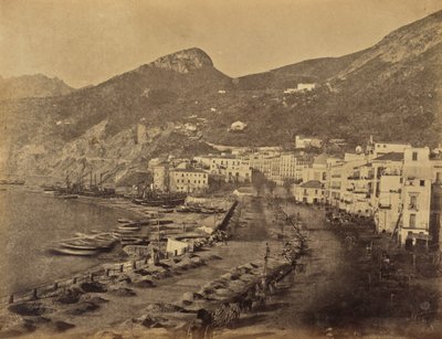 Salerno fra hotellets vindue af Jane Martha St. John