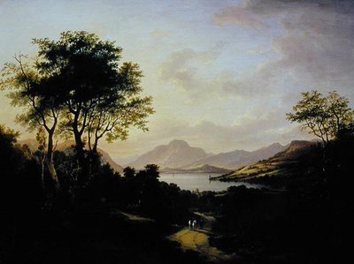 Omfattende udsigt over Loch Lomond, nær Dumbarton (olie på lærred) af Jane Nasmyth