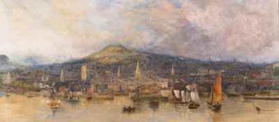 Dundee fra floden af Jane Stewart Smith