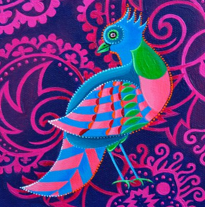 Ternet fugl, 2019 af Jane Tattersfield