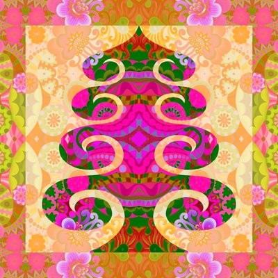 Træ i pink, 2020 af Jane Tattersfield