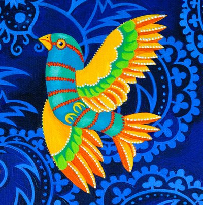 Gulvinget fugl, 2019 af Jane Tattersfield