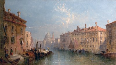 Canal Grande, Venedig, Italien, ca. 1875 af Jane Vivian
