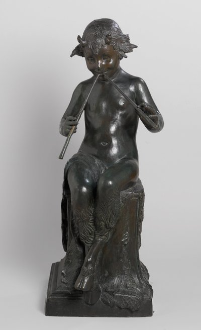 Siddende Faun af Janet Scudder