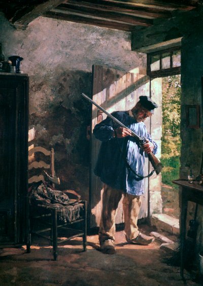 Før jagten, 1883 af Janez Šubic