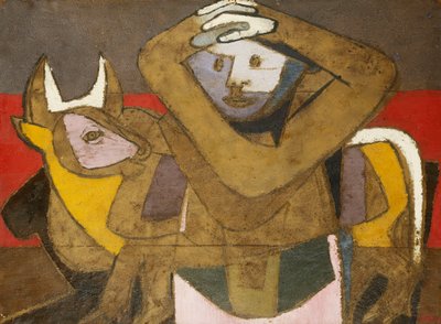Bortførelsen af ​​Europa (skumring) af Jankel Adler