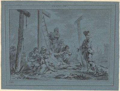 Klagesangen (STATION XIII) af Januarius Zick
