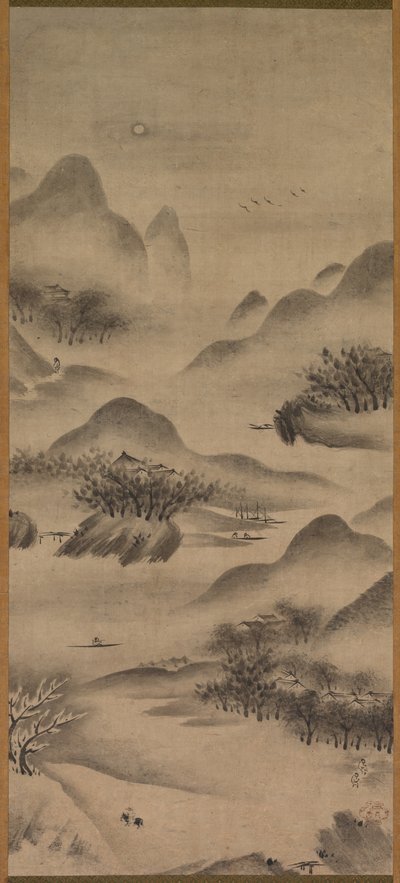 Landskab af Japan, Edo period