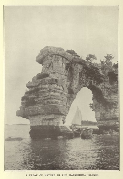 En freak af natur på Matsushima-øerne af Japanese Photographer