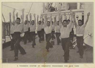 Et kraftfuldt system af Delsarte ordineret til Jack Tars af Japanese Photographer