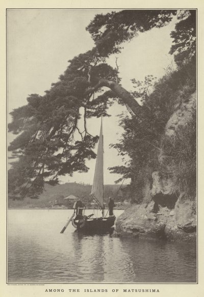 Blandt øerne Matsushima af Japanese Photographer