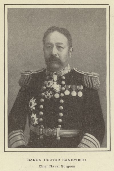 Baron Doctor Saneyoshi, Chief Naval Surgeon af Japanese Photographer