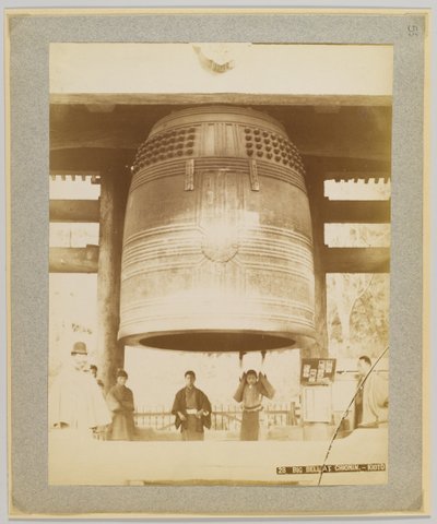 Big Bell i Chionin, Kyoto, Japan (s/h foto) af Japanese Photographer