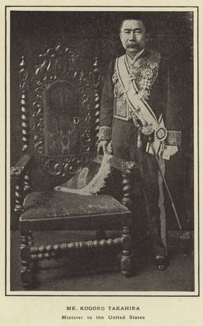 Kogoro Takahira, minister i USA af Japanese Photographer
