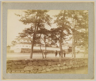 Nijō Castle, Kyoto, Japan (s/h-billede) af Japanese Photographer