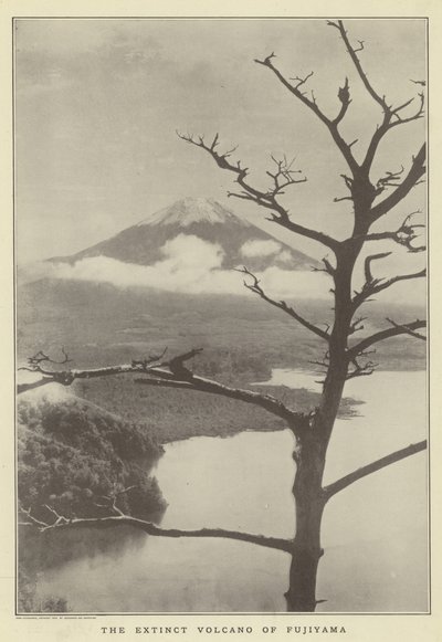 Fujiyamas uddøde vulkan af Japanese Photographer