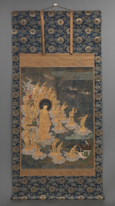 Amida ni Jugo Bodhisattva Raigo figur af Japanese School