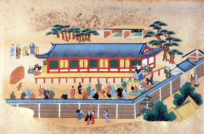 An Archery Contest, illustration fra 