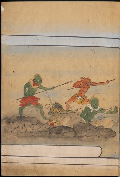 Bevæbnede nisser, illustration fra 