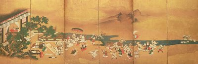 Kinesiske børn leger, Edo-perioden af Japanese School