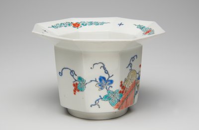 Cup, slutningen af 17.-tidligt fra det 18. århundrede (Kakiemon, porcelæn med overglaze emalje) af Japanese School