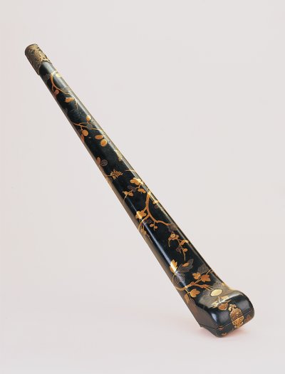 Eksportrørholder, slutningen af 1600-tallet (lak) af Japanese School