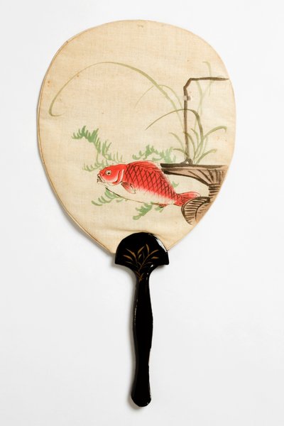 Ventilator, bagside, ca. 1890-c. 1950 (bomuld) af Japanese School