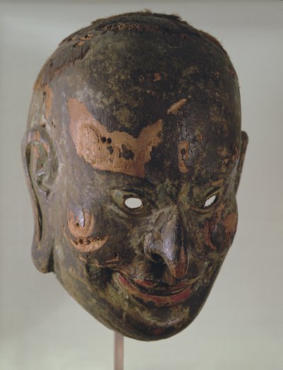 Leder af Deva, Nara-perioden (710-794) af Japanese School