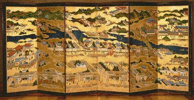 I og omkring Kyoto, Edo-perioden af Japanese School
