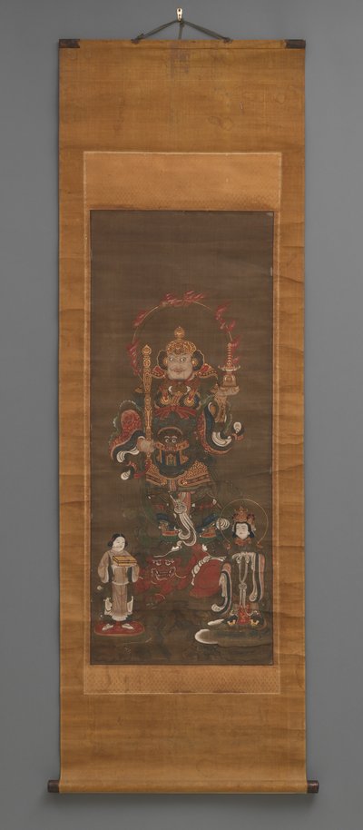 Kakemono, begyndelsen af det 15. århundrede af Japanese School