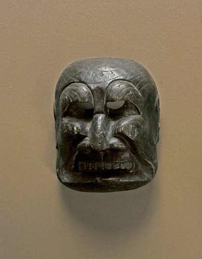 Kyogen theater mask af Japanese School