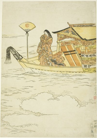 Lady Tamamushi af Japanese School