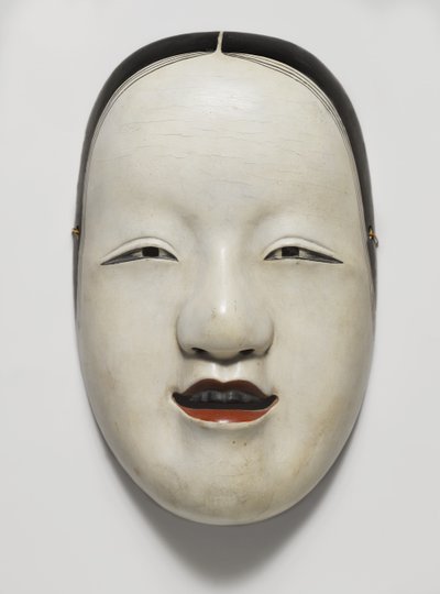 Noh maske af Japanese School