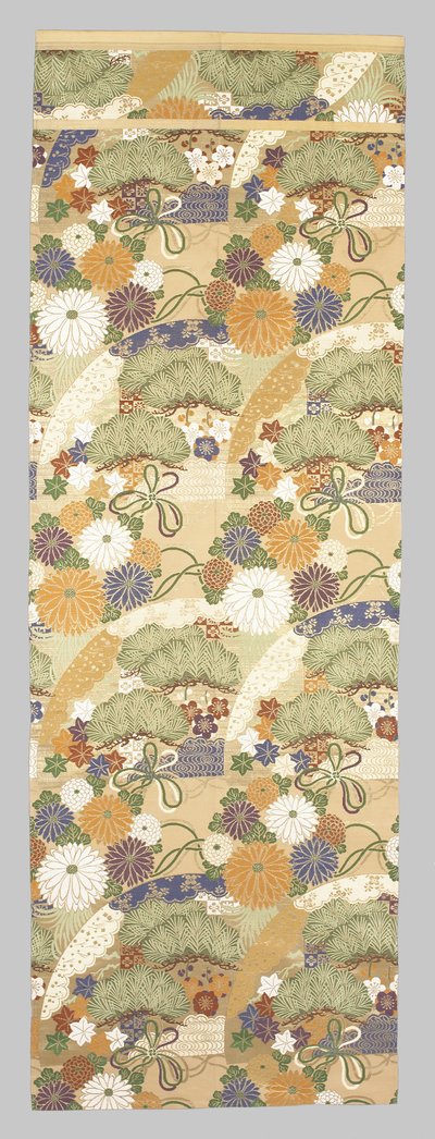 Obi Fragment af Japanese School