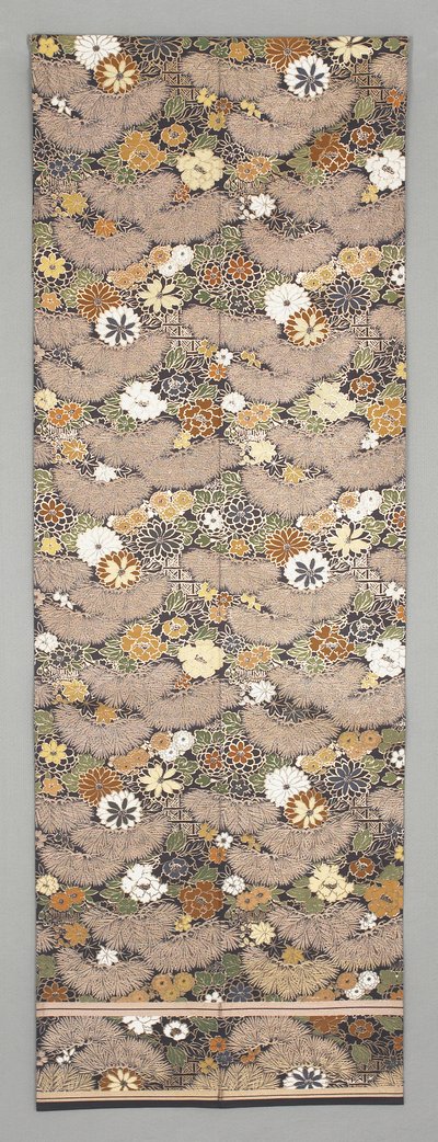 Obi Fragment af Japanese School