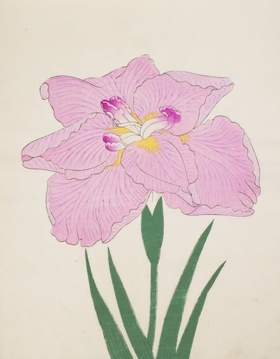 Shu-Fu-Raku, nr. 58, 1890 (træblok i farver) af Japanese School