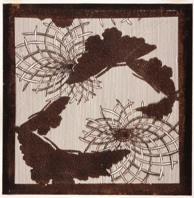 Stencil (papir) af Japanese School