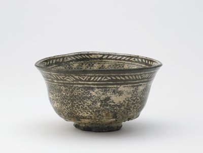 Teskål, Matsue, Shimane-præfekturet, Edo-perioden, 1700-begyndelsen af det 19. århundrede (keramik) af Japanese School