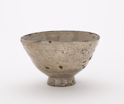 Teskål, eventuelt Hagi ware, Teskål (chawan) af Japanese School
