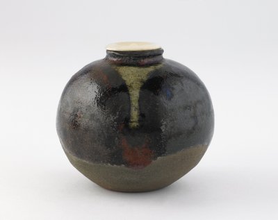 Tea caddy, bunrin type, Kyoto, Kyoto-fu, Edo period (ceramic) af Japanese School