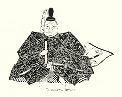 Ieyasu Tokugawa af Japanese School