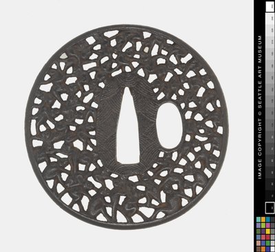 Tsuba: Hundrede aber af Japanese School