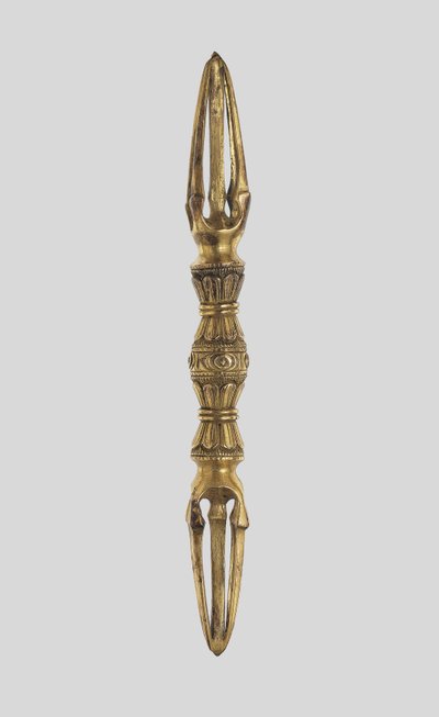 Vajra (forgyldt bronze) af Japanese School